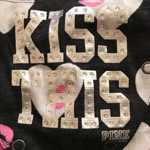 PINK Sexy Victoria Secret Thermal Onsie Pj